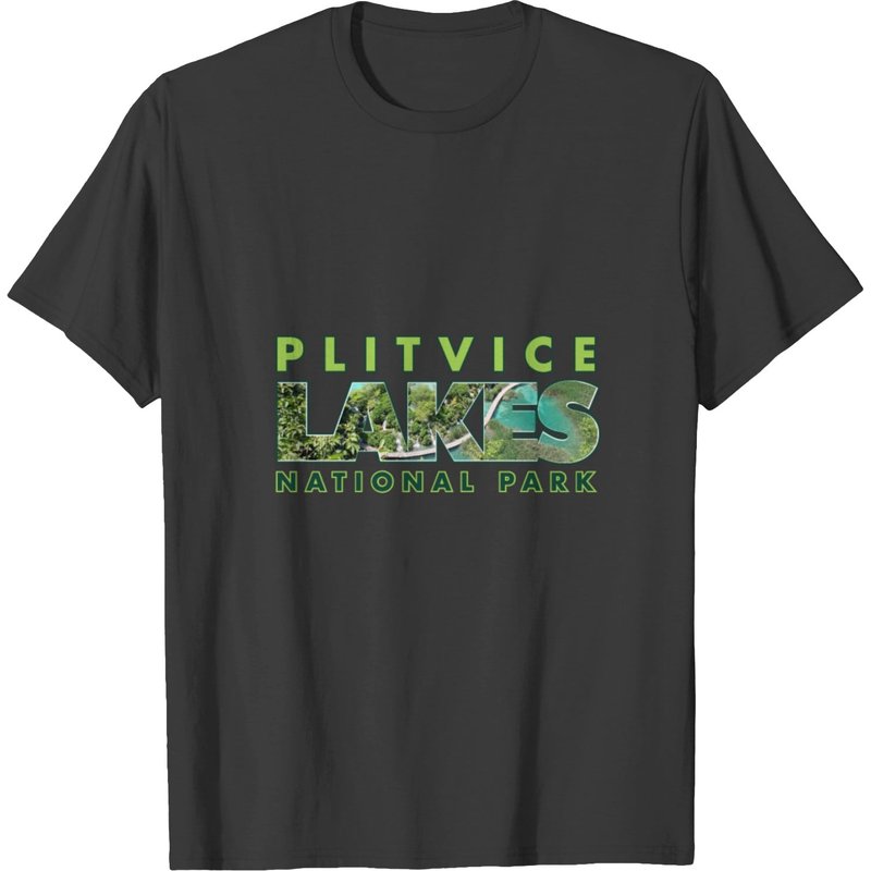 T-Shirt pour hommes Parc national des lacs de Plitvice — T-shirts pour hommes
