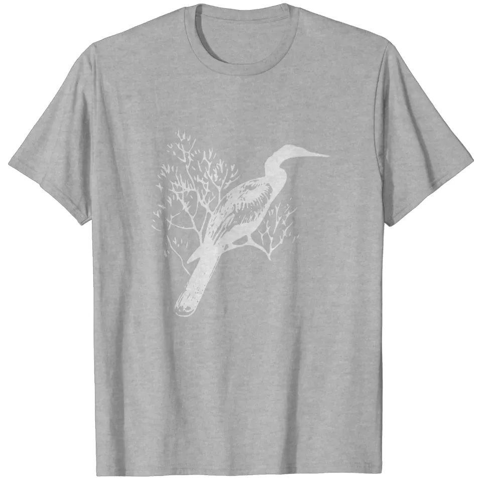 Anhinga Men's T-Shirt in Black — Mens T Shirts