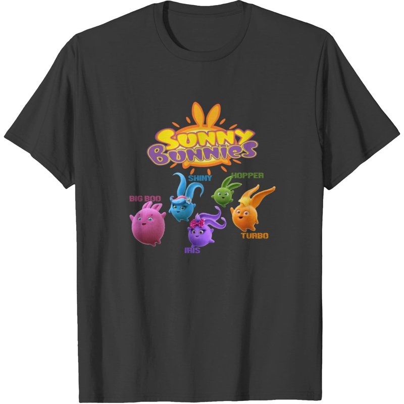 T-shirt Funny Sunny Bunnies pour hommes - T-shirt graphique de printemps