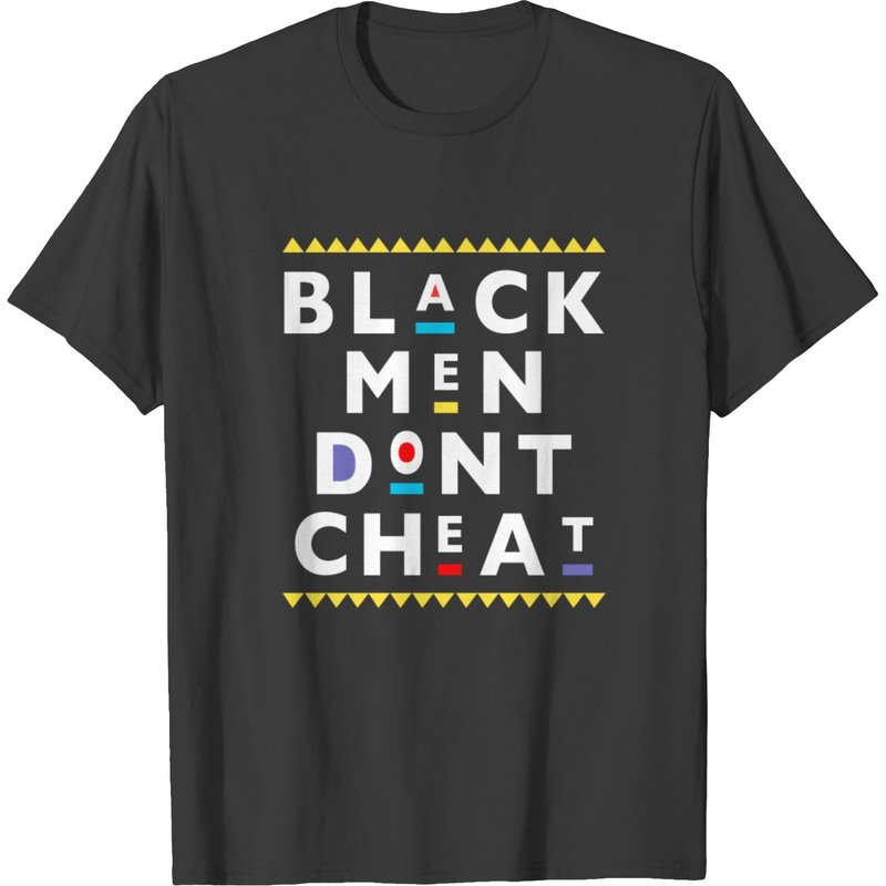 T-shirt Martin 90s Logo Style Black Men Dont Cheat pour hommes