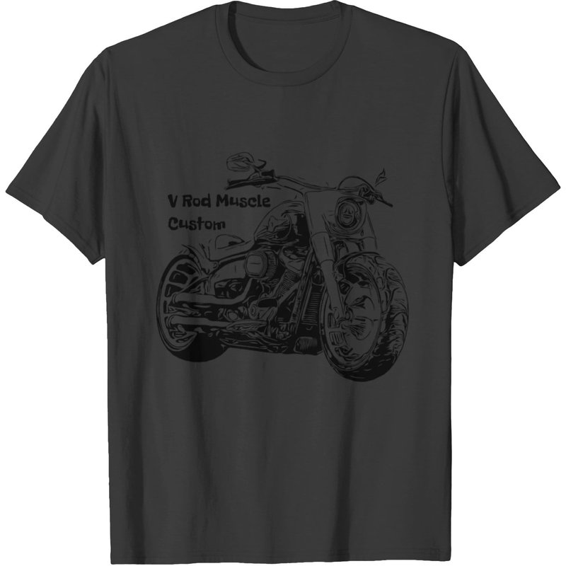 T-shirt pour hommes V Rod Vintage Muscle Bike Custom Style — T-shirts pour hommes