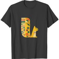 T-shirt écureuil du milieu du siècle pour hommes