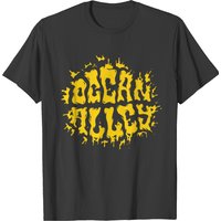 T-shirt Ocean Alley pour hommes en noir