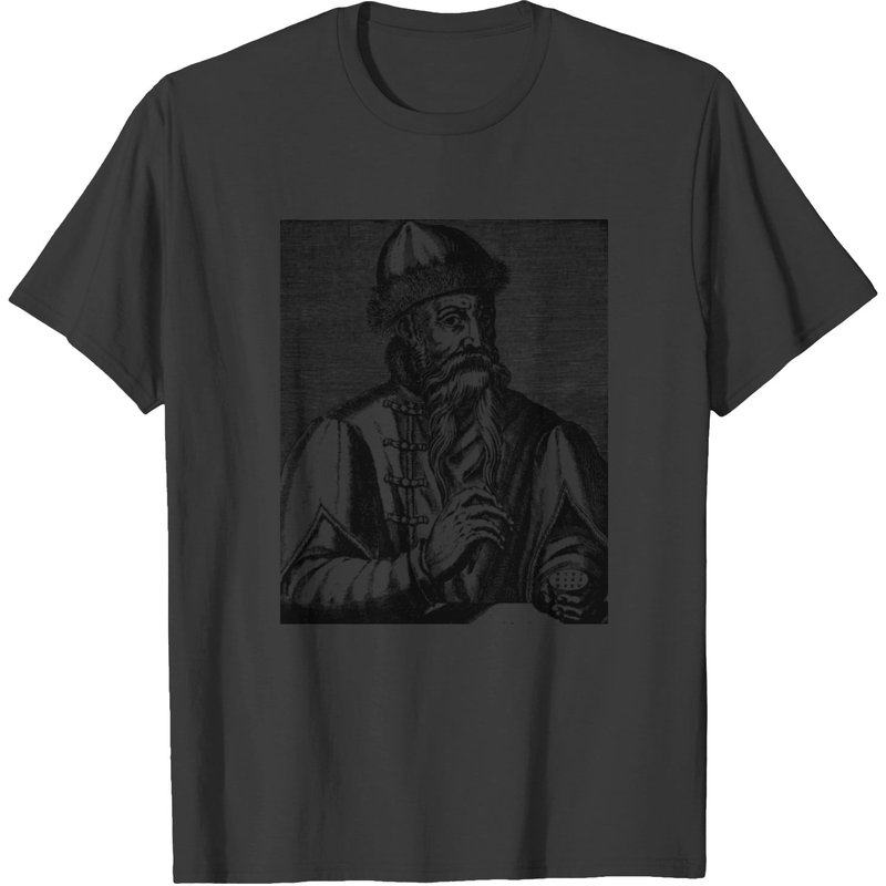 T-shirt pour hommes Johannes Gutenberg — T-shirts pour hommes