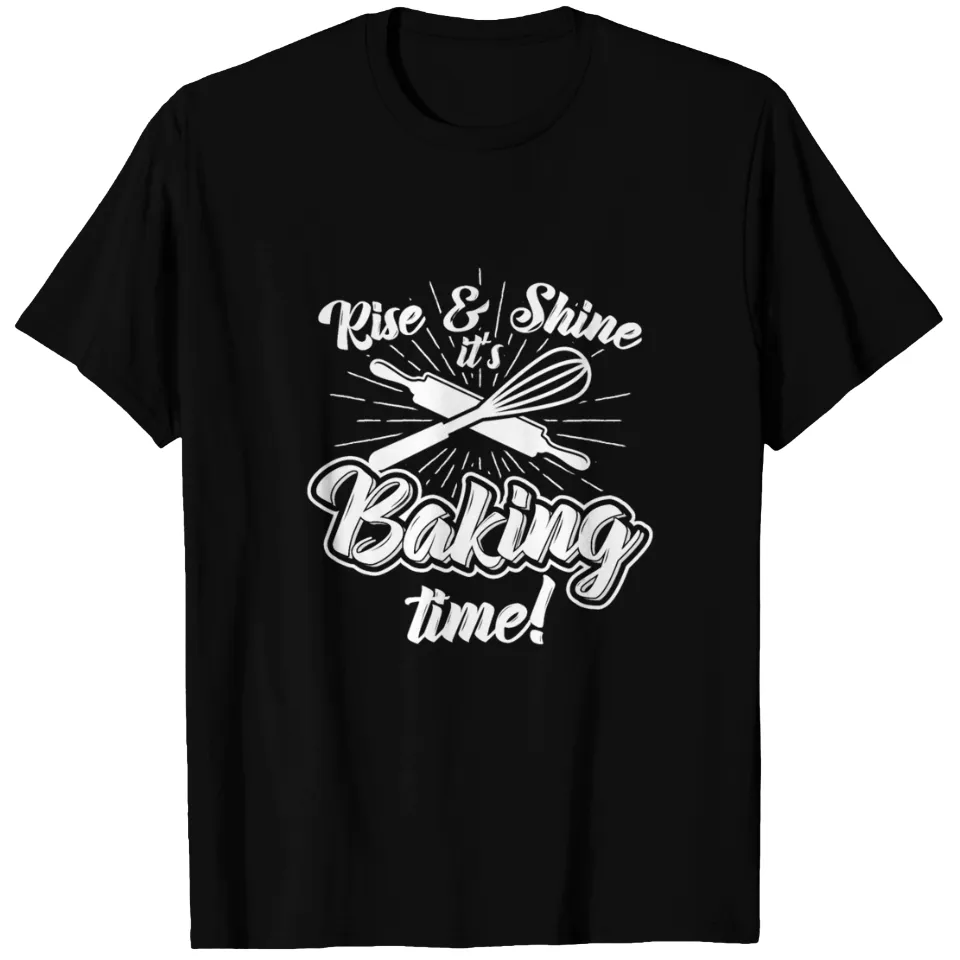 T-shirt pour hommes Baking Accessories en noir — T-shirts pour hommes