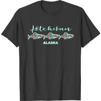 Ketchikan Alaska Native Art Salmon Fishing Capital T-shirt for Men — Mens T Shirts