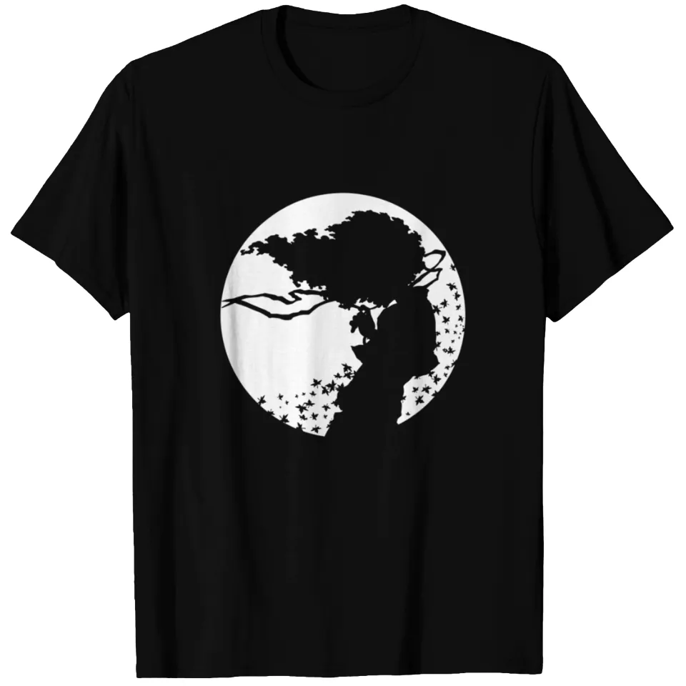 T-shirt Afro Samurai pour hommes en noir