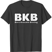 BKB Bare Knuckle Boxing - T-shirt Version PG avec Logo BKB pour Hommes