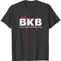 BKB Bare Knuckle Boxing - T-shirt Logo Sanguinaire pour Hommes
