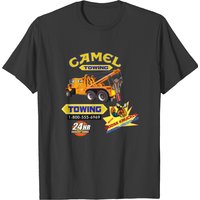 T-shirt Humouristique avec Logo Camel Moose pour Hommes