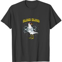 T-shirt Pigeon Seagull Bling Bling Bird pour hommes