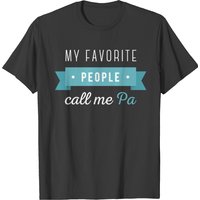 T-shirt noir Pa T Shirt1 pour hommes — T-shirts pour hommes