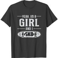 T-shirt pour hommes Skater Girl pour passionnés de skateboard — T-shirts pour hommes
