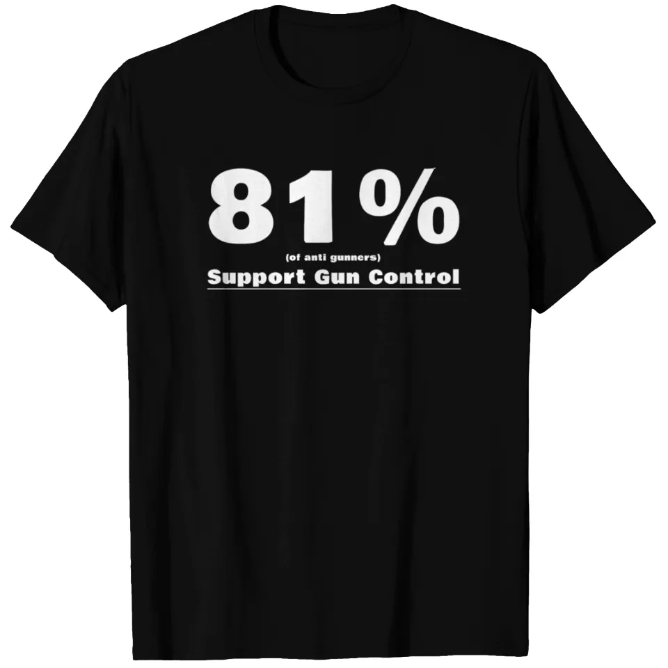 T-shirt blanc 81% Support pour hommes — T-shirts pour hommes