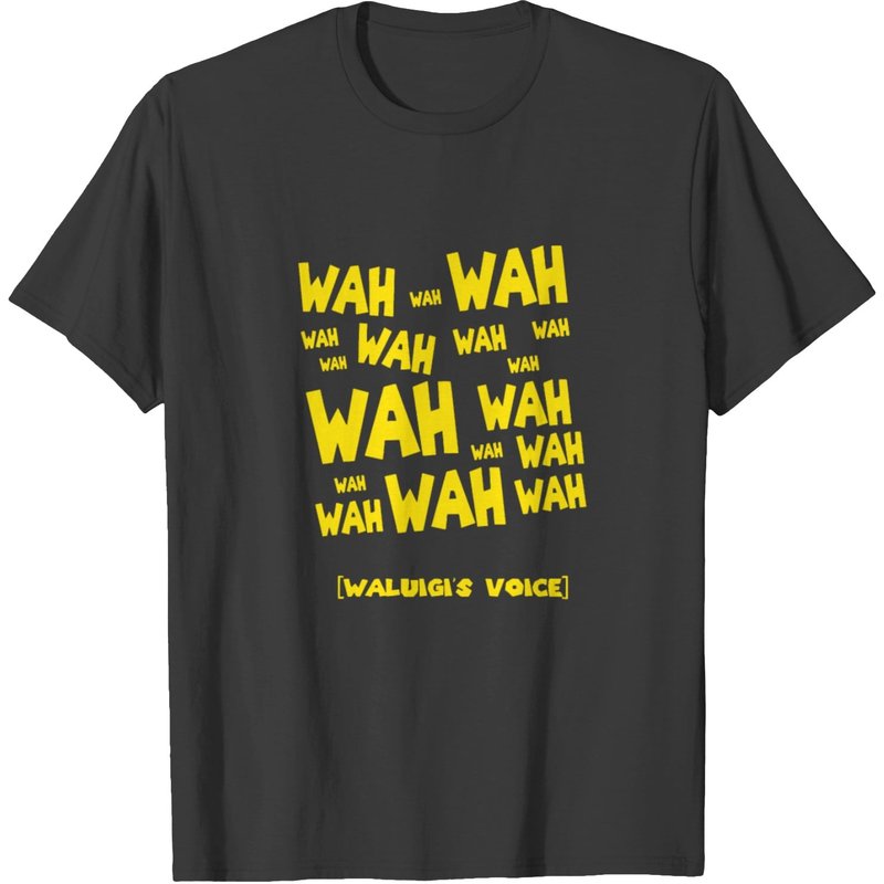 T-shirt Waluigi Voice Wah pour hommes — T-shirts pour hommes