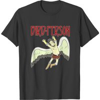T-shirt Bird Person pour hommes en noir — T-shirts pour hommes
