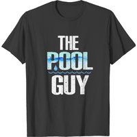 T-shirt The Pool Guy pour hommes en noir — T-shirts pour hommes