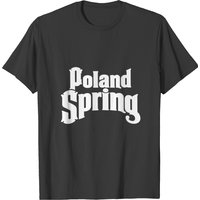 Poland Spring Men's T-Shirt in Black