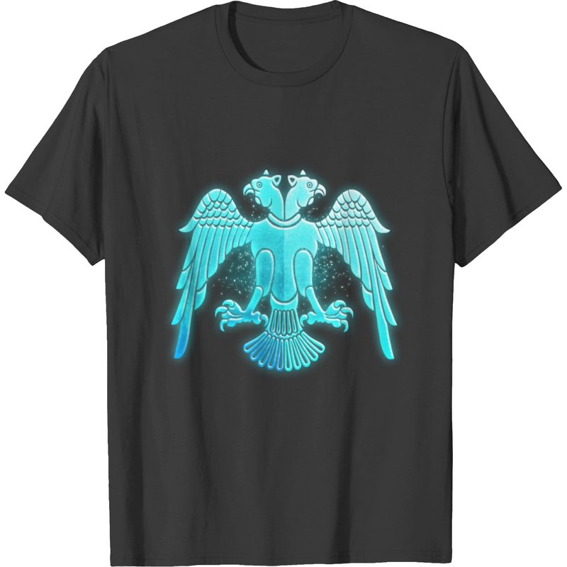 T-shirt pour hommes avec design aigle à deux têtes Rûm Seljuk Sultanate — T-shirts pour hommes