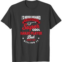 Banjo Player T-shirt — Mens T Shirts