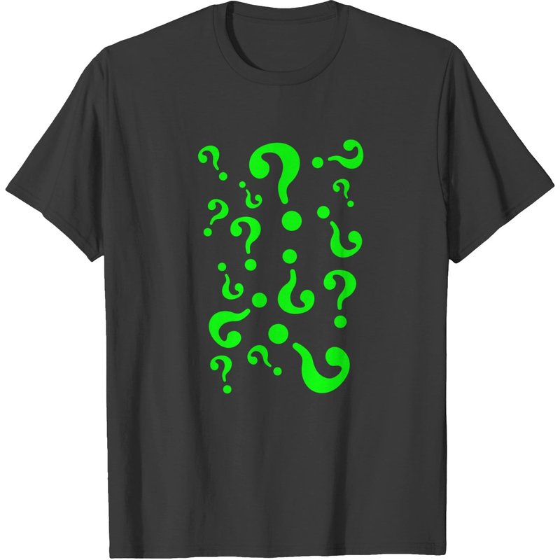 Question Marks, Riddle T-shirt — T-shirts pour hommes