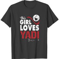 Yadier Molina This Girl Loves Apparel T-shirt — T-shirts pour hommes
