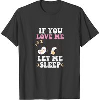 (gift) Penguin If You Love Me Let Me Sleep T-shirt — Mens T Shirts