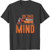 Railroad Train Lover Locomotive Steam Engine T-shirt — T-shirts pour hommes