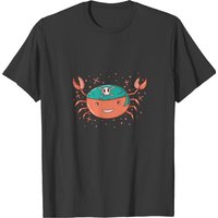 Pirate Crab With Bandana T-shirt — T-shirts pour hommes