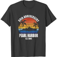 Pearl Harbor Anniversary Sunset T-shirt