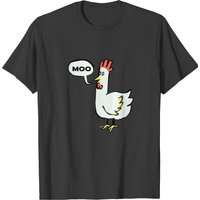 Chicken Saying Moo T-shirt