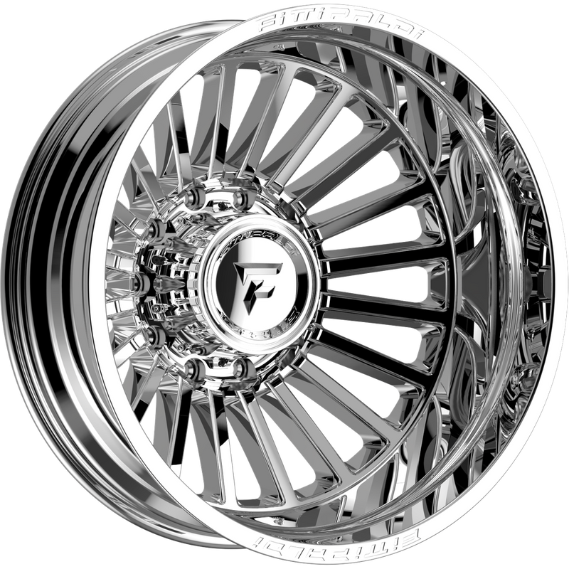 Fittipaldi Offroad Wheel FD651C Chrome - 22x8.25 - 8x200 Bolt Pattern - 105 Offset Rims — Roues et jantes