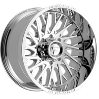 Fittipaldi Offroad Wheel FA08C Chrome - 20x10 - 5x139.7 Bolt Pattern - -19 Offset Rims