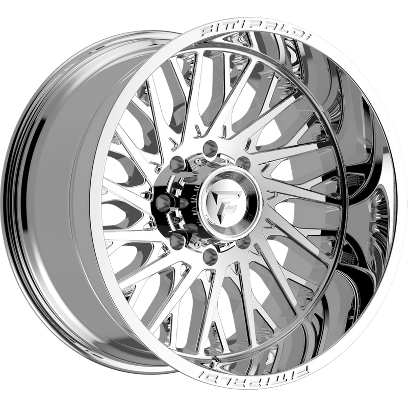 Fittipaldi Offroad Wheel FA08C Chrome - 20x10 - 5x139.7 Bolt Pattern - -19 Offset Rims — Roues et jantes