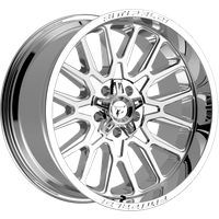 Fittipaldi Offroad Wheel FA18C Chrome - 20x10 - 5x127 Bolt Pattern - -19 Offset Rims