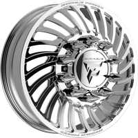 Fittipaldi Offroad Wheel FDF600P Polished - 24x8.25 - 10x285.75 Bolt Pattern - 146 Offset Rims — Roues et jantes