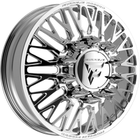 Fittipaldi Offroad Wheel FDF601P Polished - 24x8.25 - 10x285.75 Bolt Pattern - 146 Offset Rims — Roues et jantes
