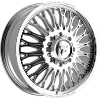 Fittipaldi Offroad Wheel FDF604P Polished - 22x8.25 - 8x200 Bolt Pattern - 105 Offset Rims