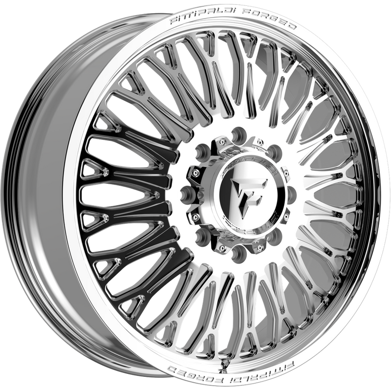 Fittipaldi Offroad Wheel FDF604P Polished - 22x8.25 - 8x200 Bolt Pattern - 105 Offset Rims — Roues et jantes