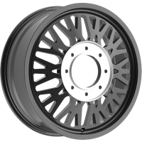 Fittipaldi Offroad Wheel FDF605I Polished - 22x8.25 - 10x225 Bolt Pattern - 115 Offset Rims — Roues et jantes