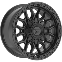 Fittipaldi Offroad Wheel FX200SB Satin Black - 15x7 - 4x137 Bolt Pattern - 25 Offset Rims — Roues et jantes