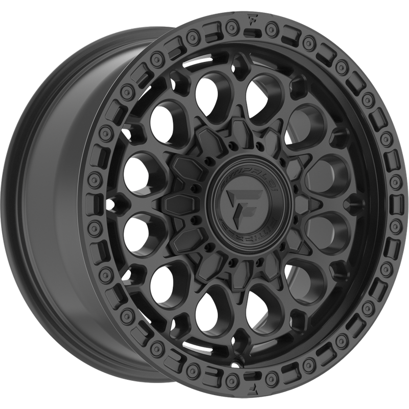 Fittipaldi Offroad Wheel FX201SB Satin Black - 15x7 - 4x137 Bolt Pattern - 25 Offset Rims — Roues et jantes