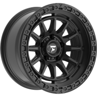 Fittipaldi Offroad Wheel FT114SB Satin Black - 17x8.5 - 5x127 Bolt Pattern - -12 Offset Rims
