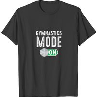 Balancing Vault Bars Balance Beam Gymnastics Mode T-shirt