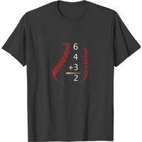 6+4+3=2 Math Lover 6432 Baseball Gift T Shirt T-shirt — Mens T Shirts