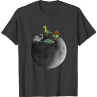 Dinosaurs On The Moon T-shirt