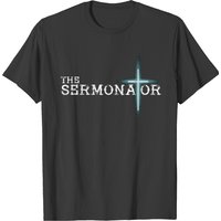 The Sermonator Pastor Appreciation Christian Cross T-shirt — T-shirts pour hommes