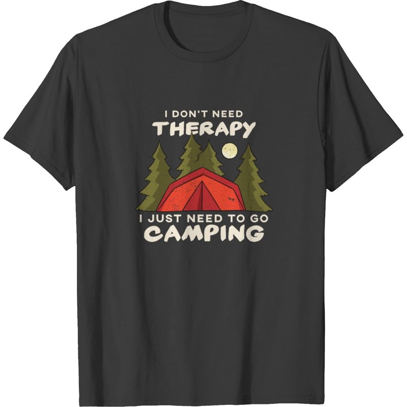 Need To Go Camping Camper Nature Boy Scout Tents T-shirt — T-shirts pour hommes