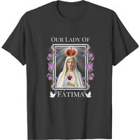 Our Lady Of Fatima Immaculate Heart Of Blessed T-shirt — Mens T Shirts