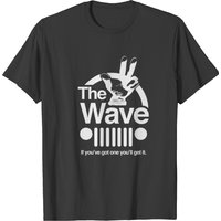 The Wave - Secret Code For Off Road Suv Distressed T-shirt — Mens T Shirts